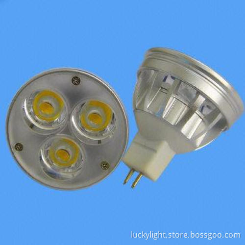 12V DC MR16 LED Spotlight Bulb with 4W Power Consumption, Energy-saving and Eco-friendly